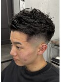 【WAVY】フェード×宮城リョータ風パーマ