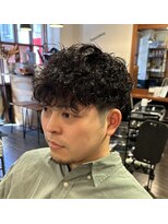 ヴァンガードマン 早稲田(vanguardman)&nbsp;ツーブロック/スパイラルパーマ