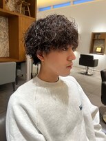 トップヘアーヒルズ 安城(TOP HAIR HILLS) メンズ強めのツイストスパイラル/20代男性髪型/30代男性髪型