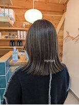 エンネ ユー(enne you..)&nbsp;白髪ぼかしカラー×ベージュカラー