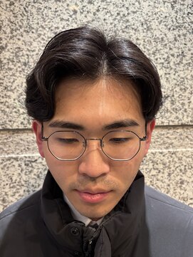 ヘアモード キクチ 銀座店 ビジネスニュアンスパーマスタイル
