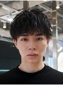 銀座新橋ルーズショートパーマアクティブショートピンパーマ新橋