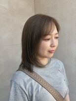 インフィニティー infinity HAIR SPACE BLOOM ブリーチなしカーキベージュ