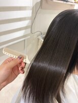 ナジュ 金山(NUJAR)&nbsp;カット+髪質改善ストレート+アメイジアカラー