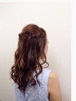 アルコバレーノ(Arcobaleno)&nbsp;ナチュラルハーフアップ