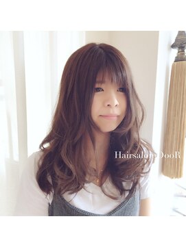 ヘアサロン ドア(Hairsalon DooR) ゆるフワロング