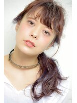 ノラ シンディ(NORA CYNDY)&nbsp;【CYNDY砂川】CYNDYオリジナル♪パープルインナーカラー☆