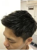 束感簡単スタイリングスパイキーアップバングベリーショート☆