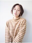 アンジュヘアー大人かわいいショートボブ