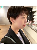 ヘアーエスクールシーユー 枚方T-SITE店(hair S.COEUR×Cu) 【ゲストスナップ】ミニマムショート