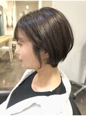 【Devellope.】スタイリングも簡単 耳掛けショートボブ