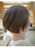 こなれ　ショートボブ