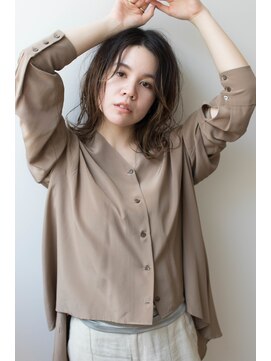 キトネ(ki.tone) 【ki.tone】ニュアンスウェーブロブ