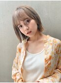ボブケアブリーチカラーハイトーンダブルカラートリートメント