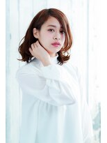 グラフィー(graphy)&nbsp;透明感カラー×大人かわいいミディアム3