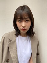 ゼンコー キチジョウジ シェール(ZENKO KICHIJOJI chere) くびれボブ/ショコラブラウンカラー/シルキーベージュ