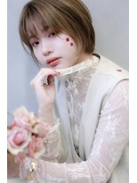 マロウ(mallow) 《花屋併設》ブラウンベージュ/マッシュヘアー/ラフ