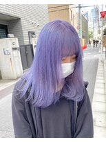 フリーラ 表参道(freera)&nbsp;@kamiishi＿freera ペールラベンダー　ケアブリーチ