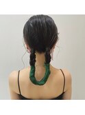 個性派ヘアセット◎