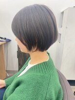 美容室 リズヘアー 稲毛店(Riz hair) 大人可愛い大人ナチュラルレイヤーショートボブ　[稲毛/稲毛駅]