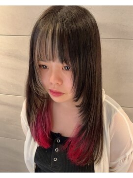 リー 京橋(Lee) 【Lee京橋】レイヤー×インナーカラー