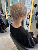 インク サカエ(inq sakae)&nbsp;メンズ/ショートウルフ/アッシュベージュ