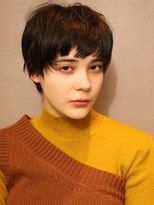 アンドレイ 表参道(andrey)&nbsp;[ANDREY]グレーベージュ/レイヤーロング/前髪パーマ黒髪カタログ