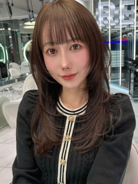 レディアル 渋谷(REDEAL) ワンホンヘア/韓国ヘア/ウルフ/前髪[レイヤーカット/渋谷]