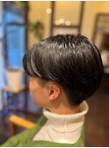 ツーブロックマッシュ刈り上げVer