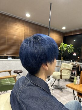 ネコ(NeCO.) マッシュ×透け感アッシュ