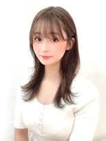 マティエ 銀座(Matie) ロングレイヤーグレージュカラー美肌カラー透明感20代30代銀座
