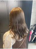 透け感くすみベージュ