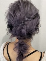 グリッターエッセンシャル(Gritter essential)&nbsp;編みおろしヘアアレンジ