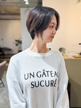 サロン シー(salon sea) salonsea 奥村 大人ショート2 伸ばしかけショート