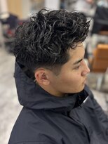 ヘーゼル 博多(HAZEL.)&nbsp;短髪パーマ