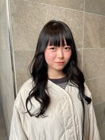 暗髪