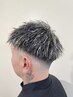 【OPEN記念】カット＋ツイスト＋ホワイトメッシュ　￥22000