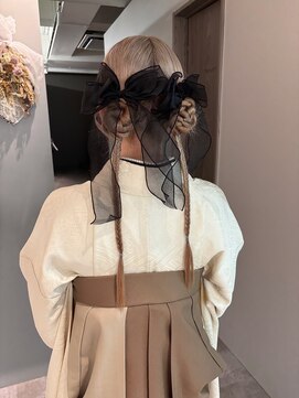 ポノ(po_no) 卒業式袴着付けヘアセット