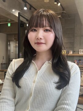ラボヌールヘアーパルフェ 大宮西口店(La Bonheur hair parfait) ◎オリーブブラウン×くびれ巻き◎