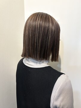 ケークリエイティブコード(K creative COrDE) アンブレラカラー×ボブ