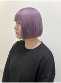 切りっぱなしボブ