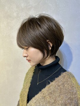 ナンバー 六本松(Number) 【number山崎】ナチュラルショートボブ