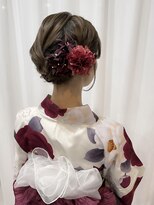 アンドットエス 銀座(and.S)&nbsp;浴衣着付け/ヘアセット/ふわふわアップ/シニヨン/花火大会