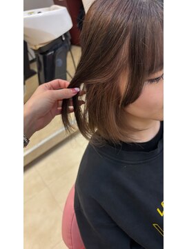 ミルクティー(Milk TEA) ブラウンインナーカラー♪♪