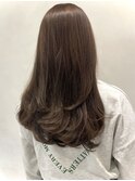 ワンカール/レイヤーカット/マロンベージュ/トリートメント