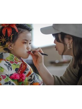 【ヘアセット&メイク専門店】七五三/発表会/おでかけのヘアセット・着付けお任せ下さい♪口コミ高評価◎