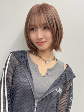 エアー 横浜(AIR) 【長谷川】小顔レイヤーハッシュボブ