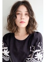 ラレイ ハラジュク(Lalei harajuku)&nbsp;原宿大人ボブスパイラルパーマカールウェーブニュアンスパーマ