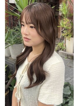 ティグルフォーヘア(TIGRE for hair) ヨシンモリ、韓国風、レイヤーカット、顔周りレイヤー、透明感