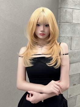ダメージレスにこだわった薬剤×ハイトーンカラー×レイヤーカット等、あなたの「なりたい理想」を実現☆